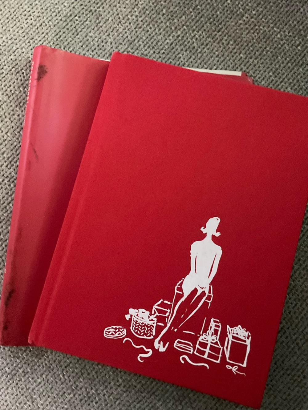 KATE SPADE ♠️ Occasions Red and White Floral Hardcover Book - Picture 14 of 16